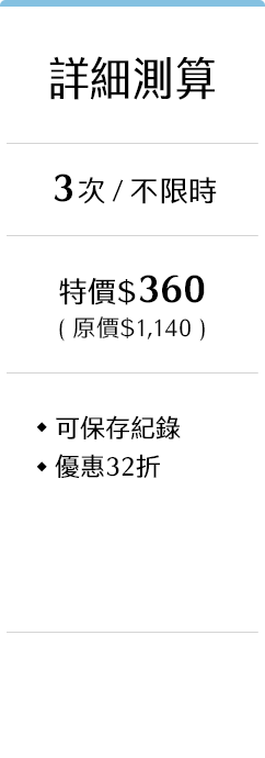 詳細測算